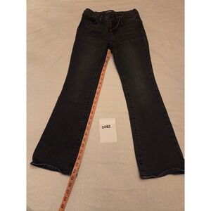 Old Navy Girls Flare Black Jeans w/ Adjustable Waist - Size 14